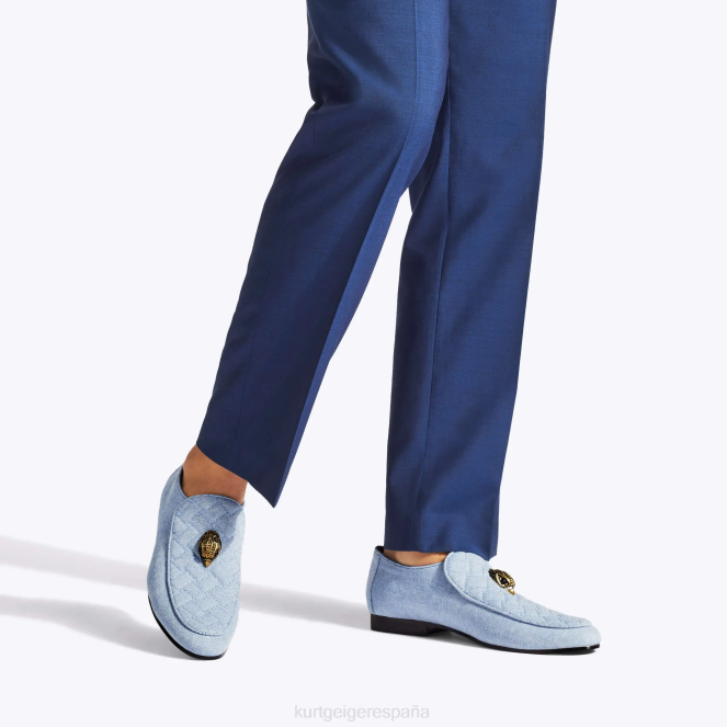 Kurt Geiger hombres denim hugh eagle de londres 2LPR626 | calzados azul